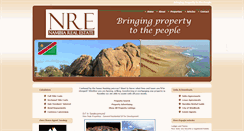 Desktop Screenshot of namibia-realestate.com